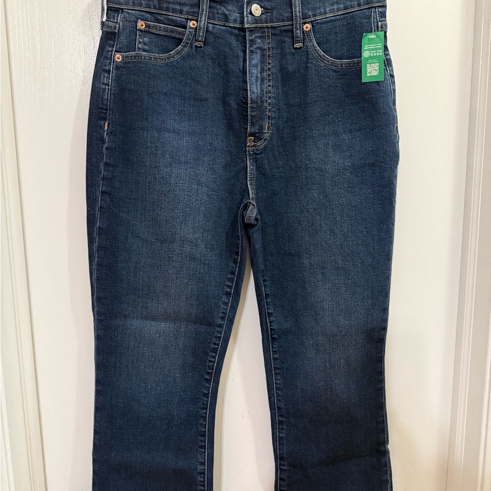 Gap High Rise Kick Flare Jeans